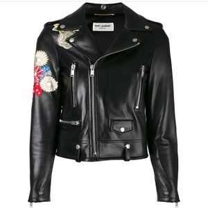 Saint Laurent leather jacket